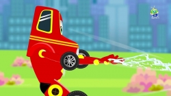 کارتون Red Super Car Ricky قسمت 19